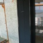 Streckmetallverkleidung auf einem Balkon